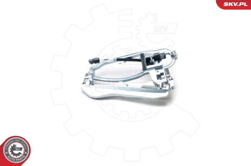 Frame, exterior door handle